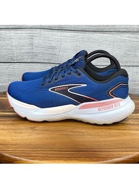 Brooks Glycerin GTS 21 Blue Ice Pink Running Shoe 1204091B496 Women’s Size 8.5